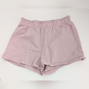 H&M Girls' (Size 7) Light/Pastel Pink 100%Cotton Shorts w/Elastic Waist